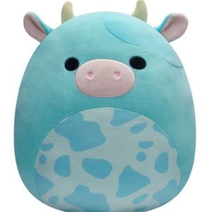 NWT Tuluck Ultra Rare Blue Cow Squishmallow